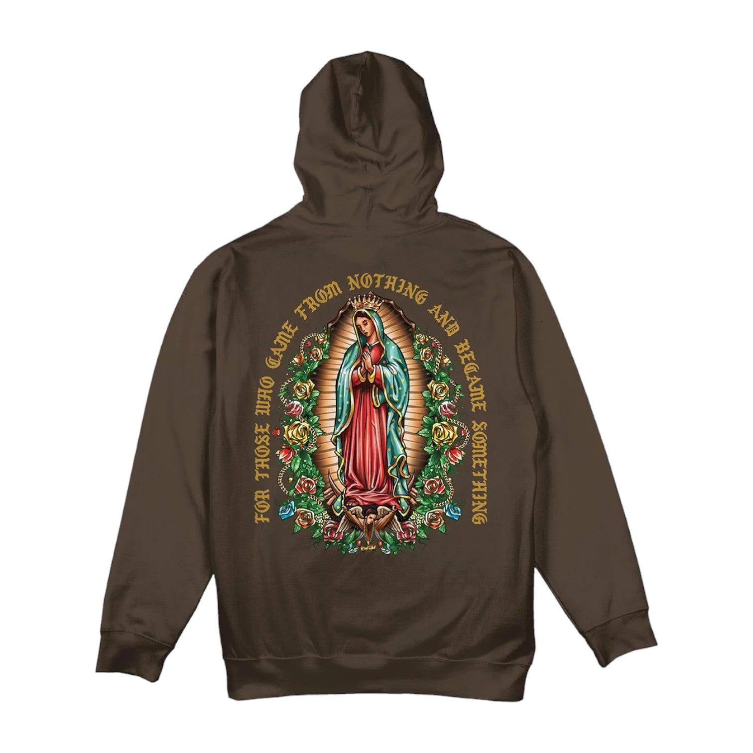 DGK Guadalupe Hooded Sweater - Chocolate Brown