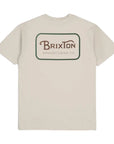 Brixton Grade S/S Standard Tee- Cream/Trekking Green
