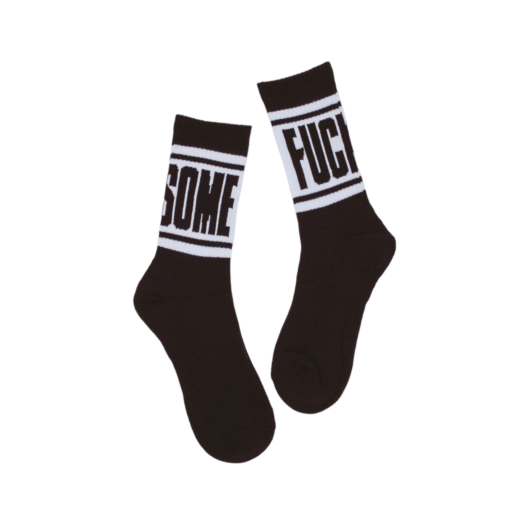 Fucking Awesome Big Stripe Sock - Black/White