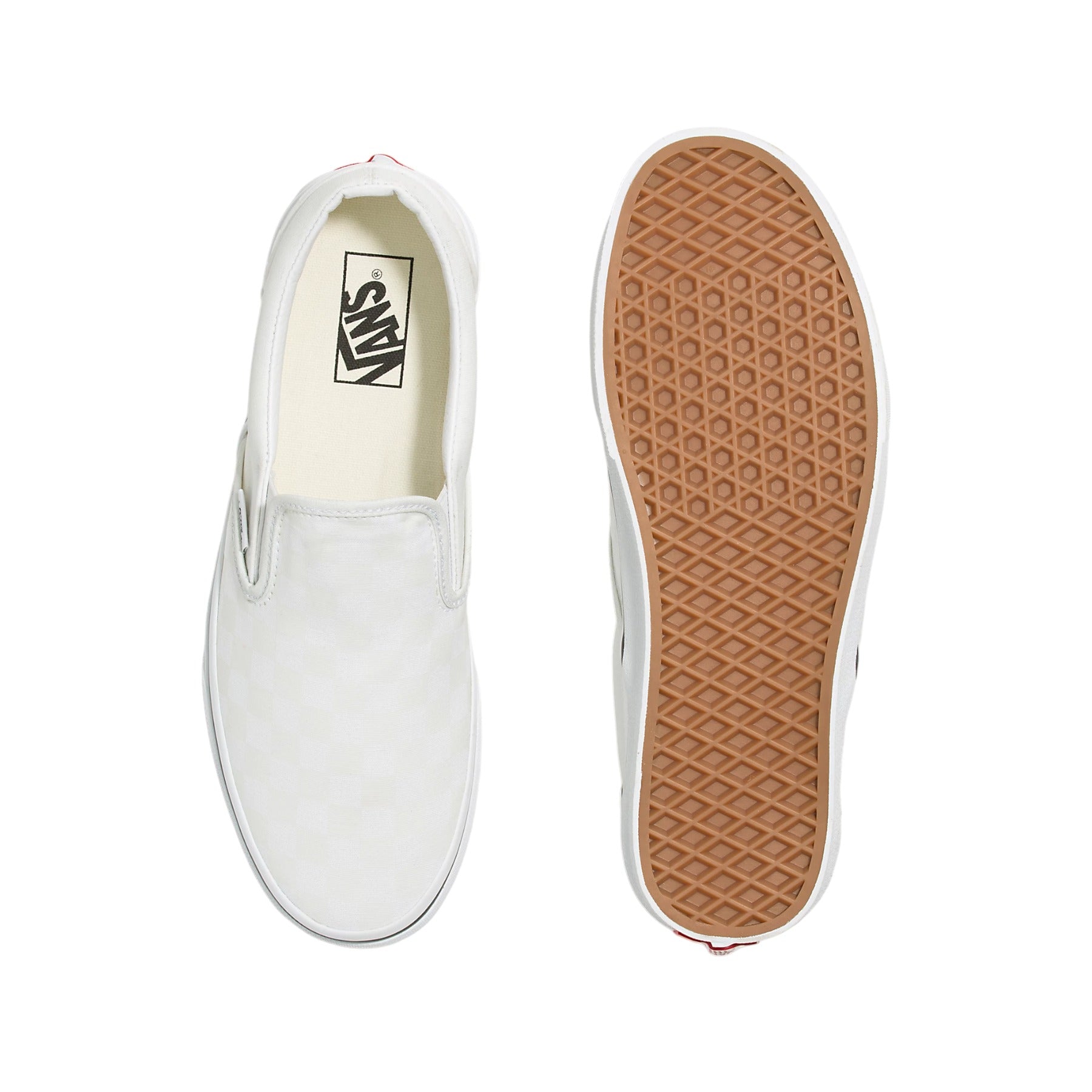 Vans Classic Slip-On Shoes - Glow Checkerboard