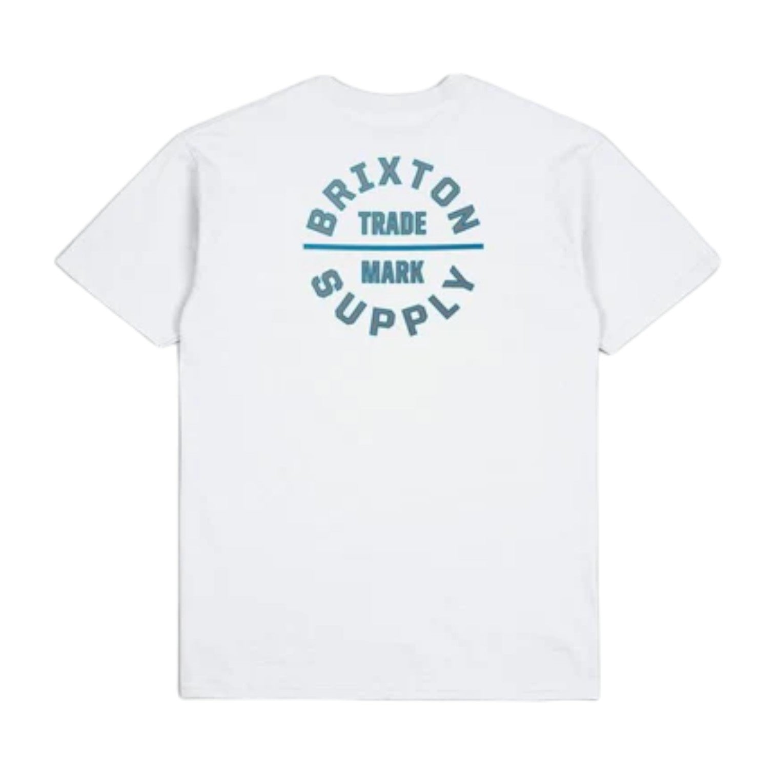 Brixton Oath V S/S Standard Tee - White/Chinois Green
