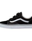 Vans Old Skool Velcro Shoes - Black/White