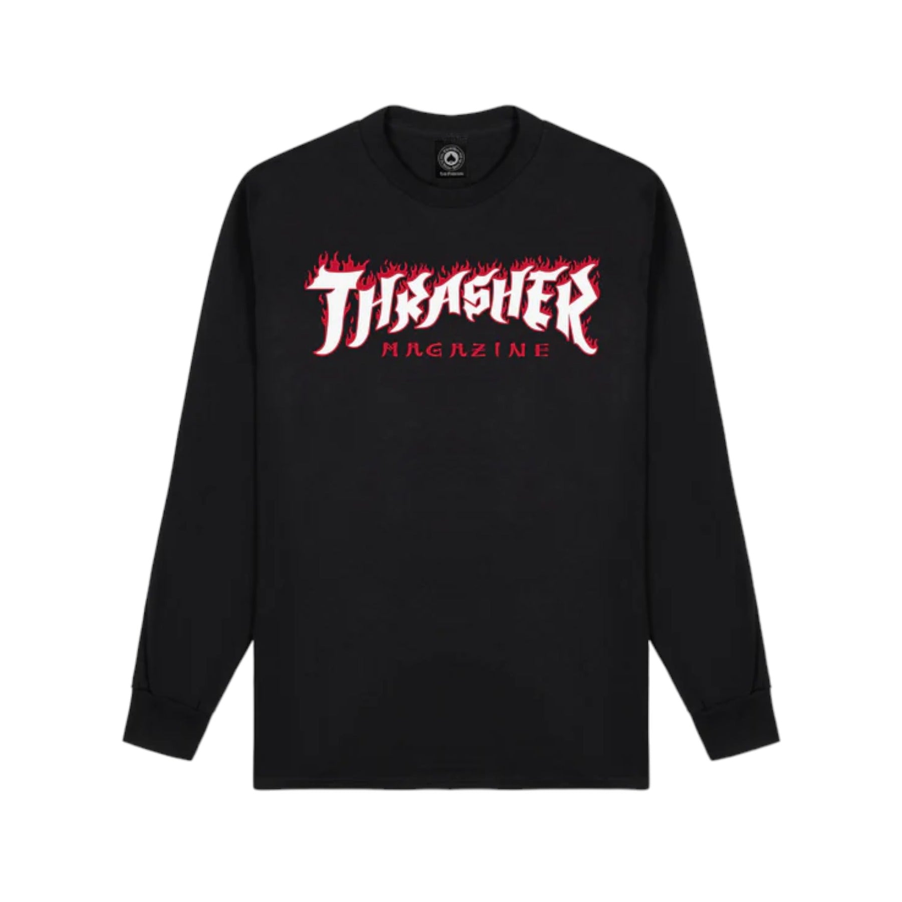 Thrasher Possessed Logo L/S Tee - Black