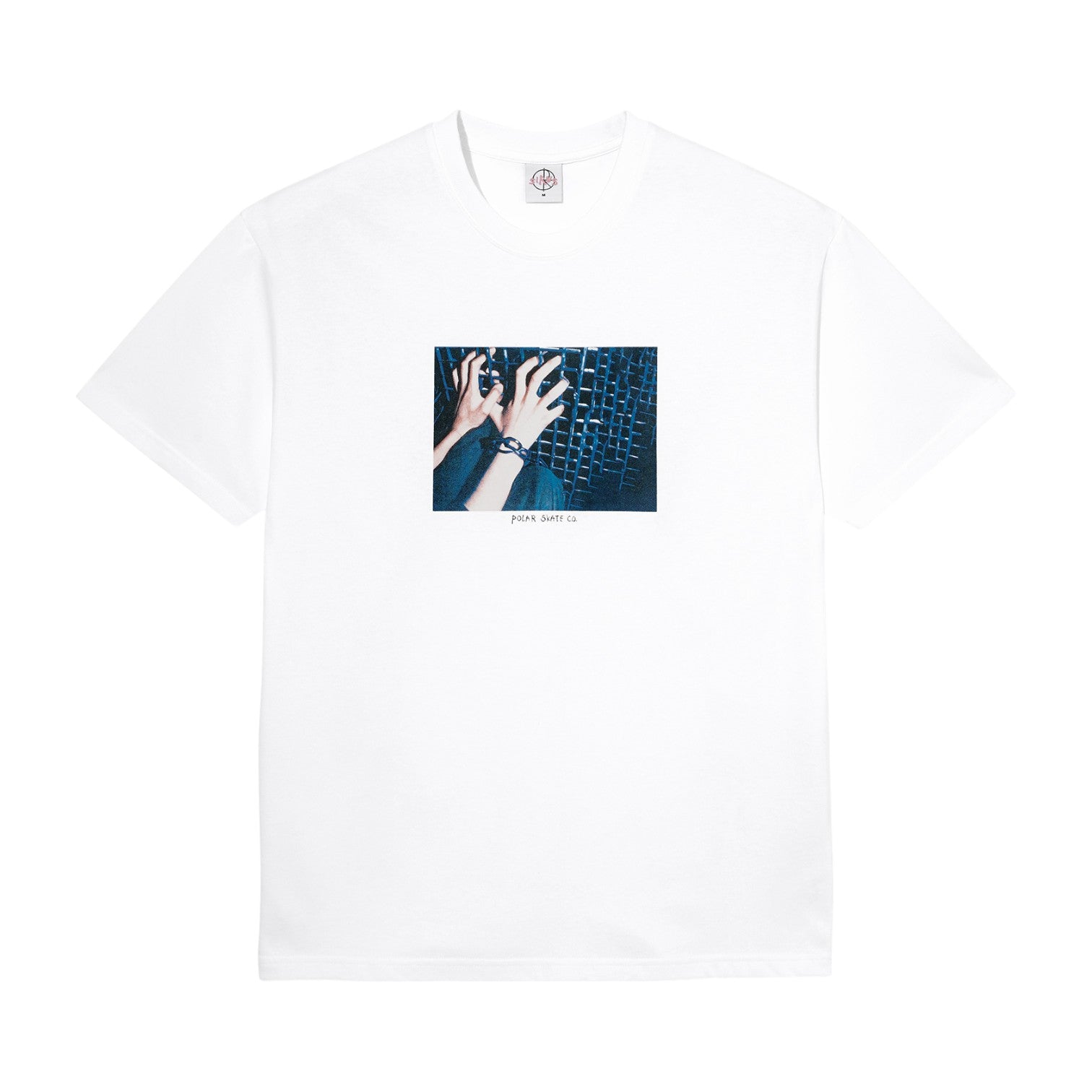 Polar Caged Hands Tee - White