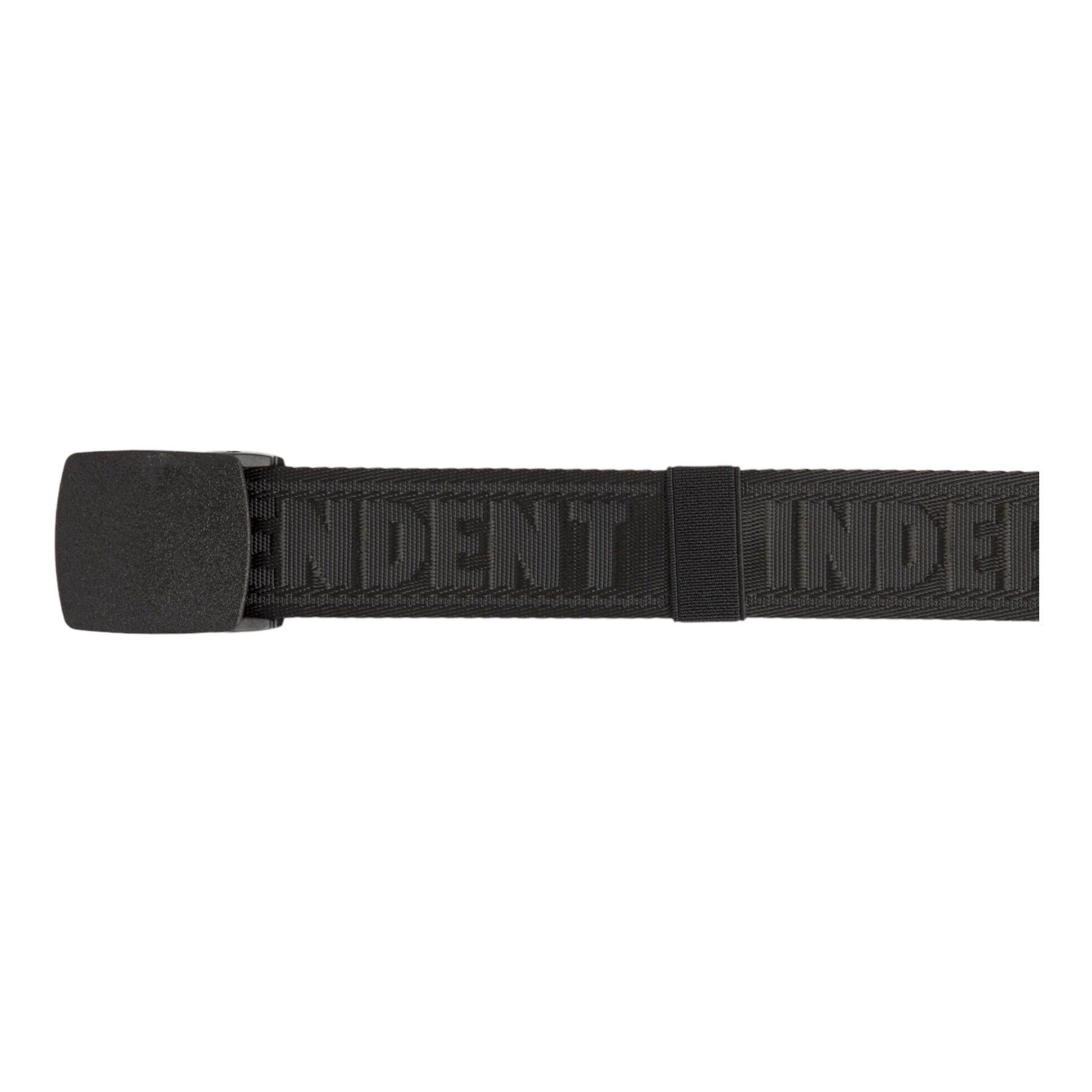 Independent Bar Repeat Web Belt - Black
