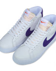 Nike SB Blazer Mid ISO - White/Court Purple