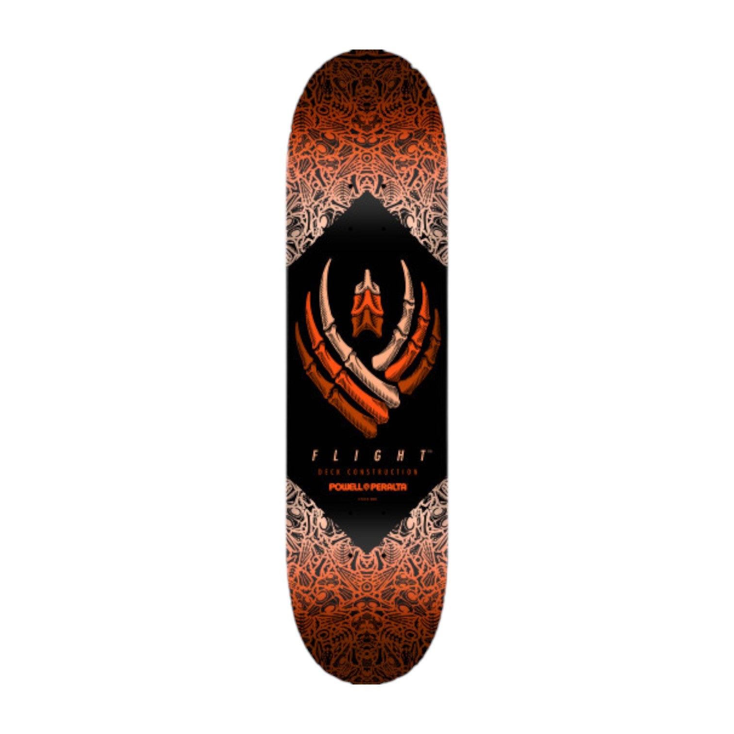 Powell Peralta Bones FLIGHT® Orange Skateboard Deck