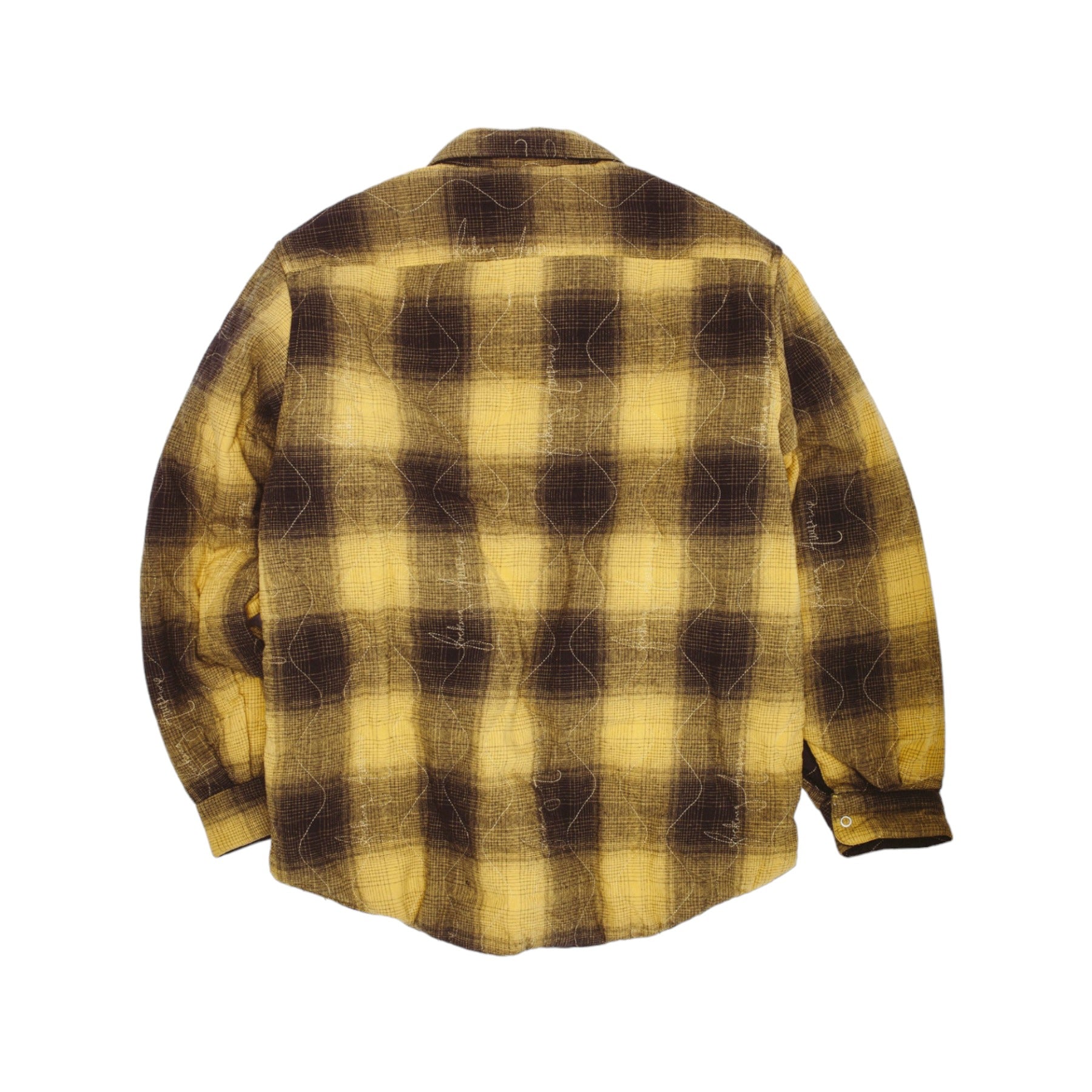 Fucking Awesome Lightweight Reversible Flannel - Yellow