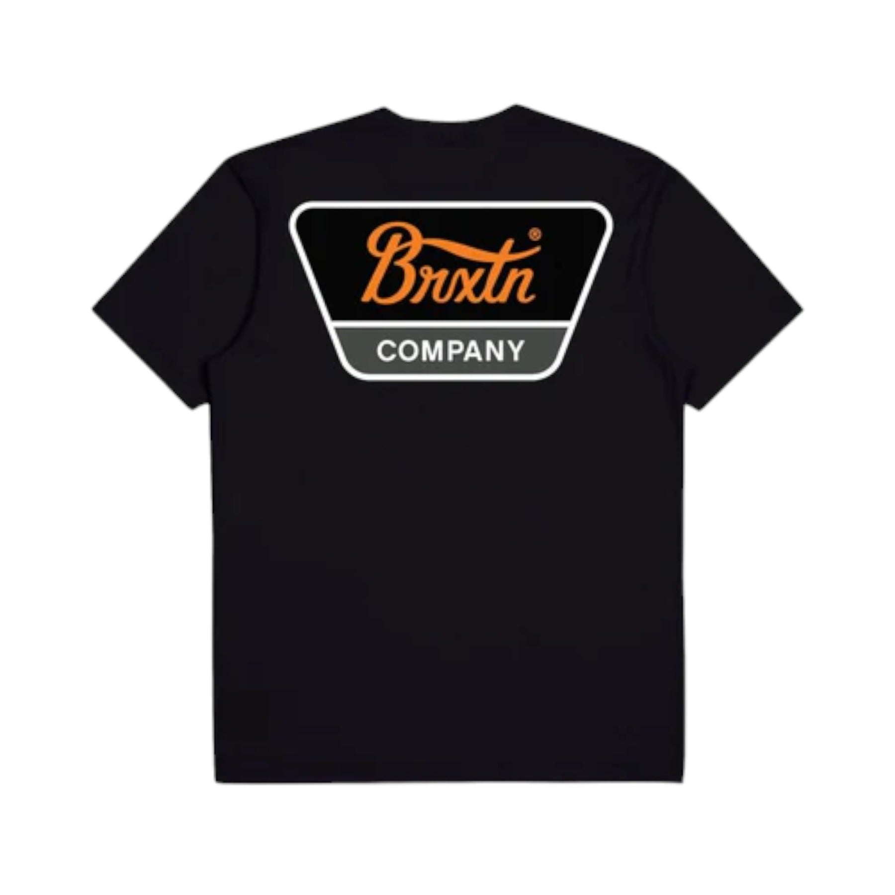 Brixton Linwood S/S Standard T-Shirt - Black/Orange