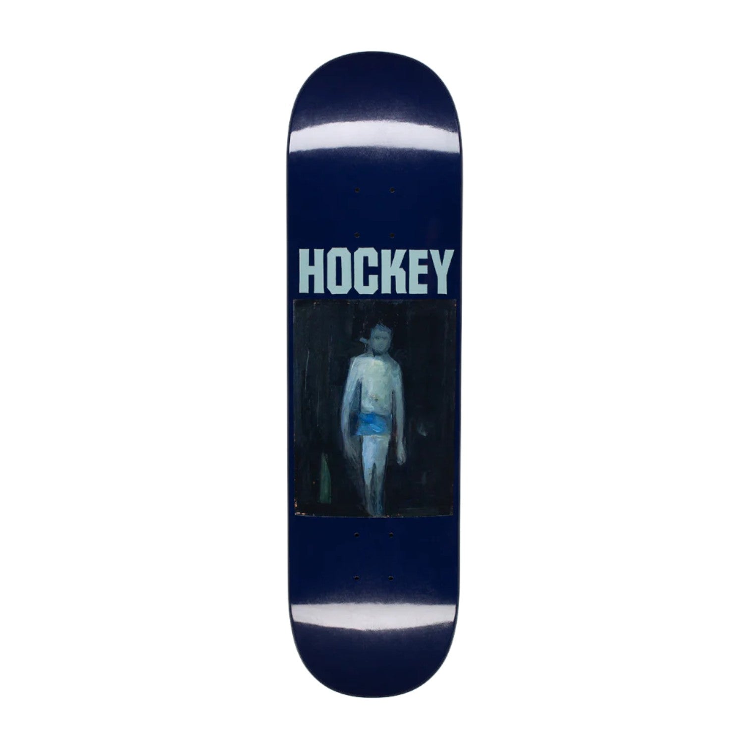 Hockey Nik Stain 50% Of Anxiety Skateboard Deck