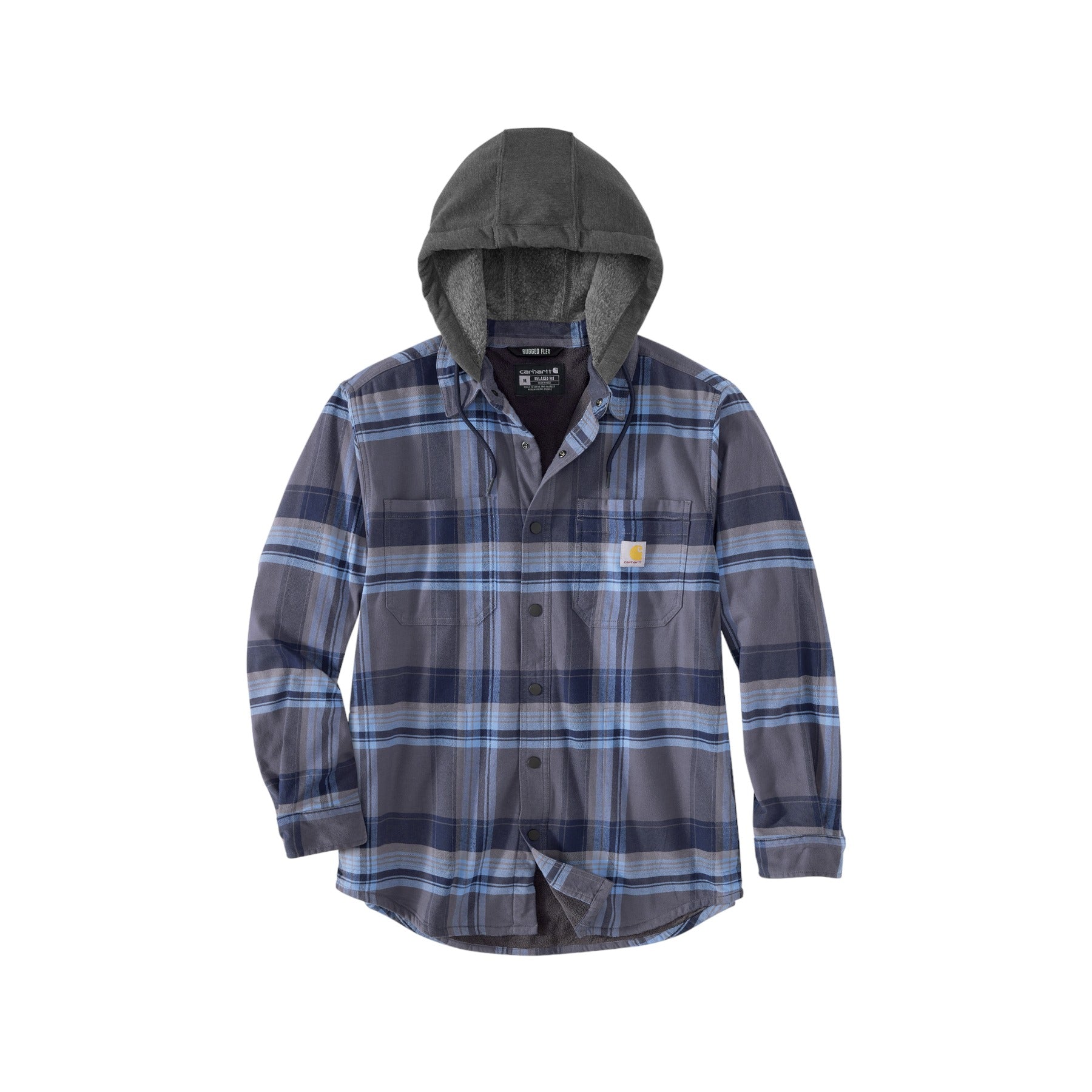 Carhartt Relaxed Fit Flannel Lined Hood - Navy
