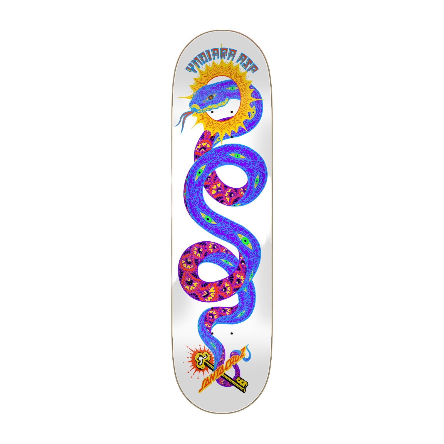 Santa Cruz Asp Slither VX Twin Skateboard Deck