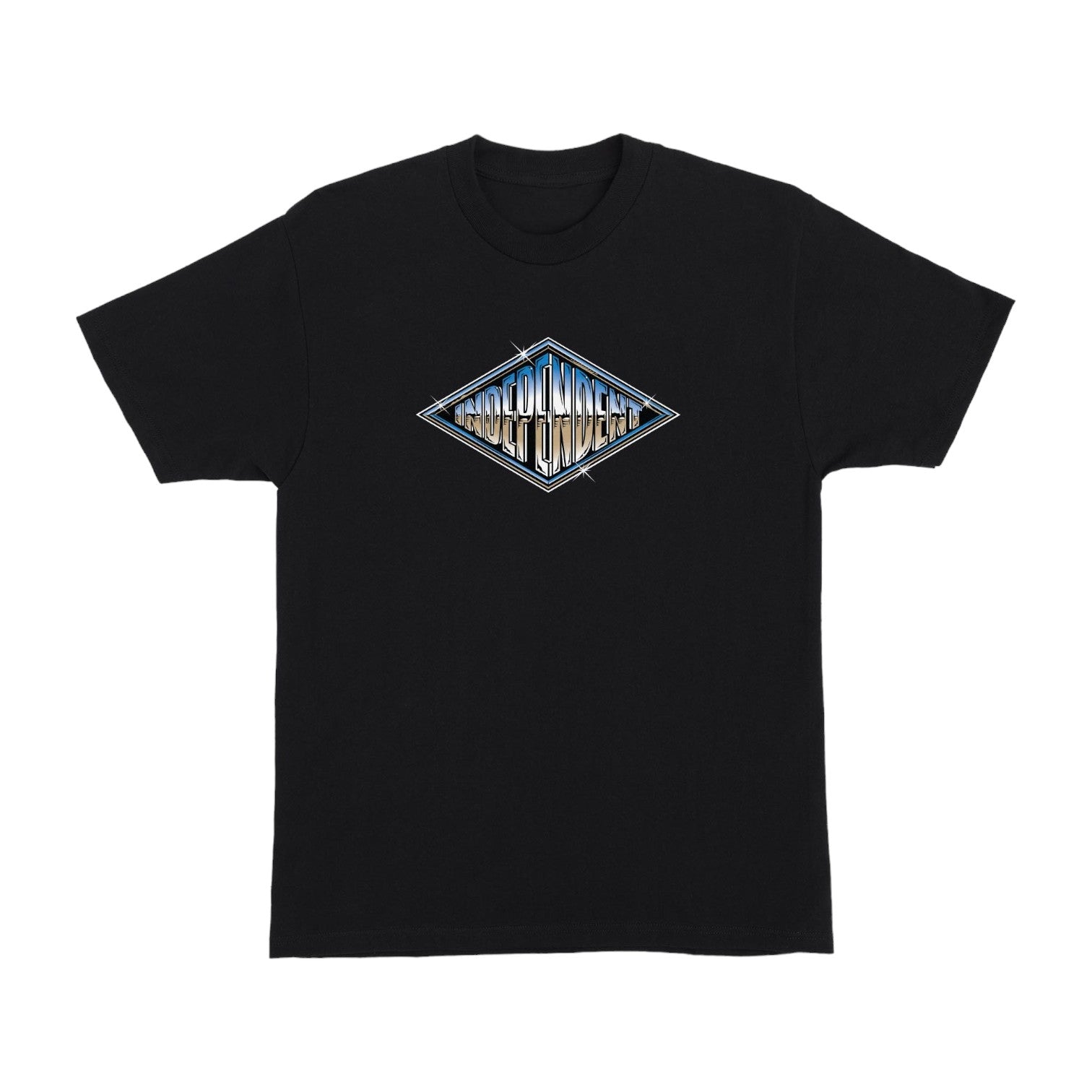 Independent Chrome Summit Front T-Shirt - Black