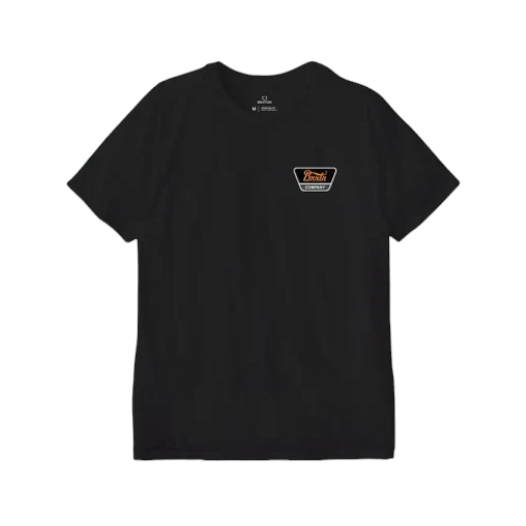 Brixton Linwood S/S Standard T-Shirt - Black/Orange