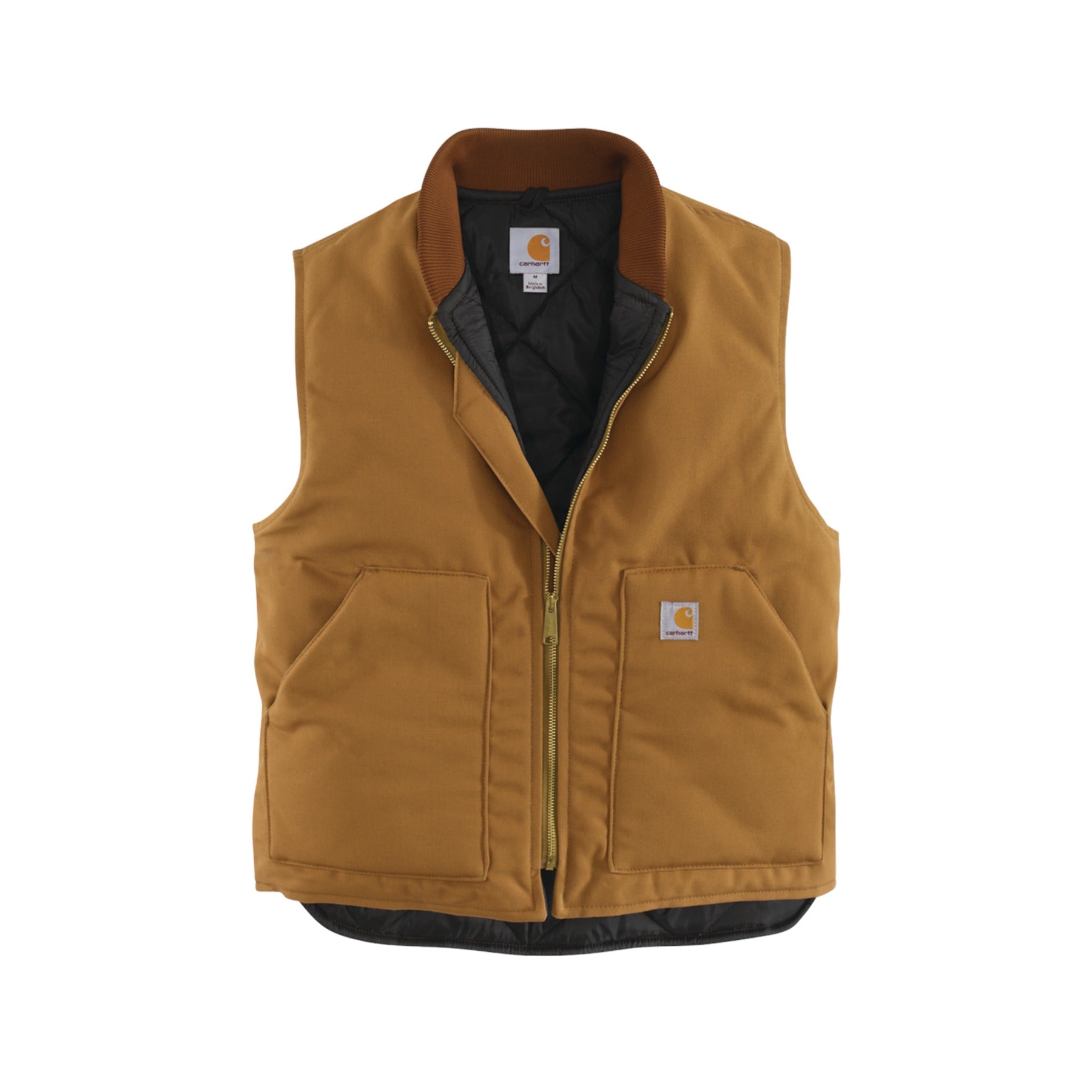 Carhartt 106676 Insulated Duck Vest - Brown – Icon Boardshop