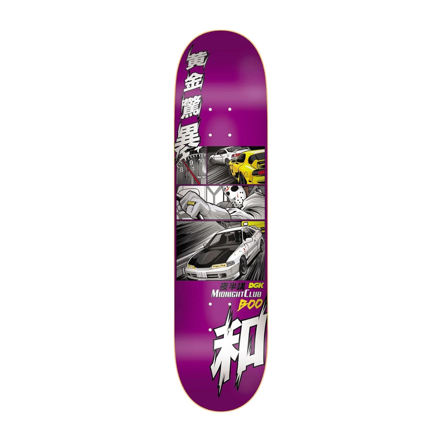 DGK Midnight Club Boo Johnson Skateboard Deck