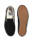 Vans Skate Slip-On Shoes - Black/Grapeleaf