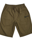 Independent Span Pull On Shorts - Chocolate