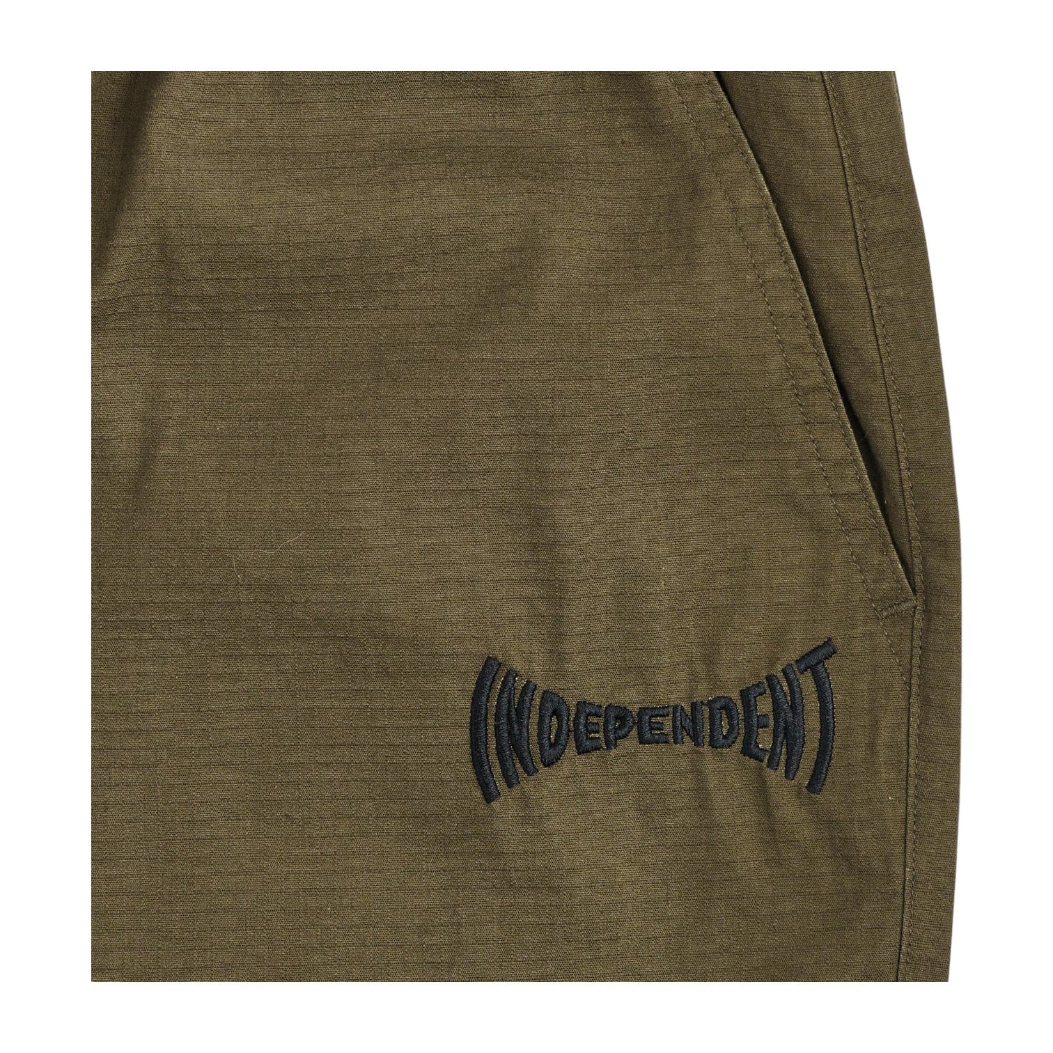 Independent Span Pull On Shorts - Chocolate