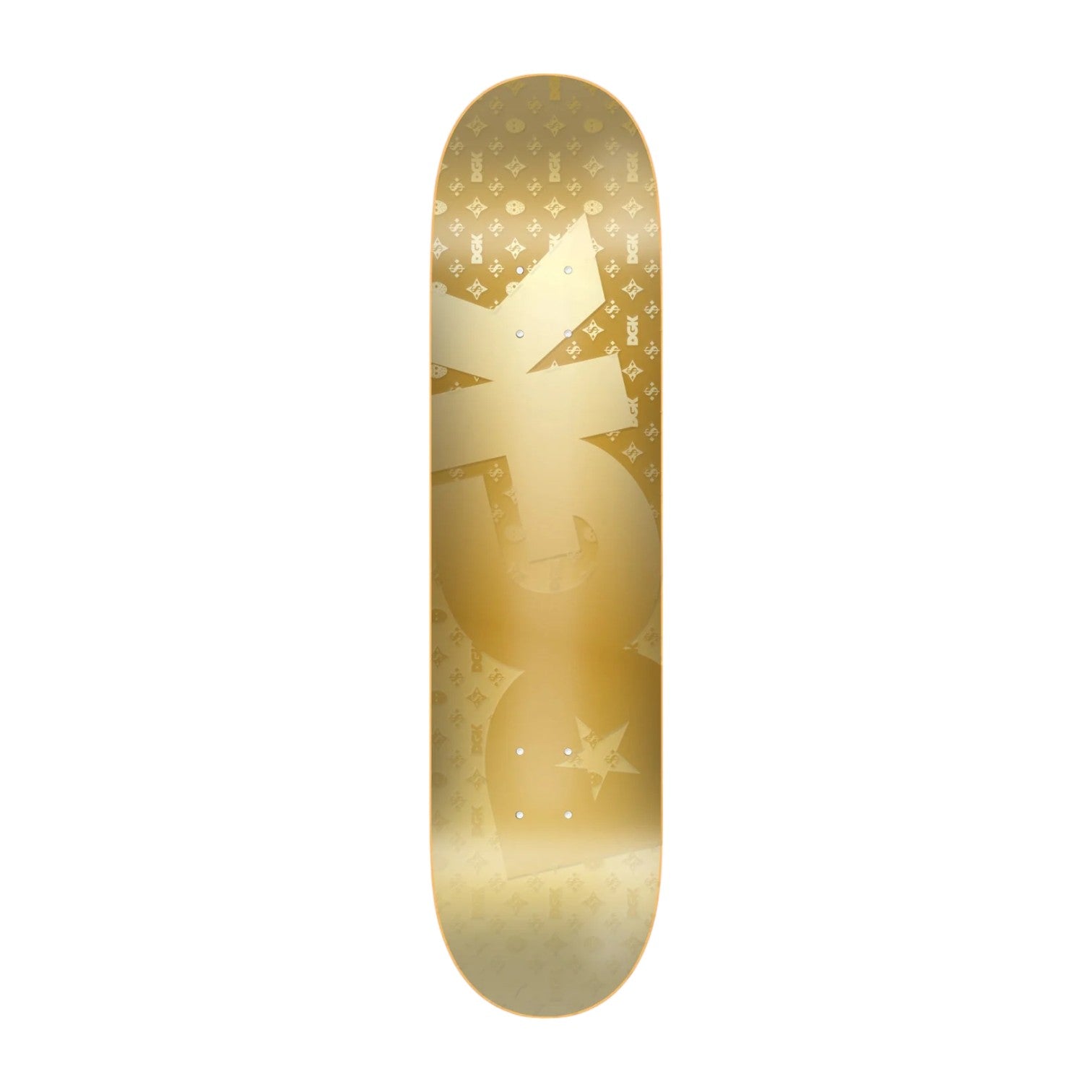 DGK OG Logo Gold Foil Skateboard Deck