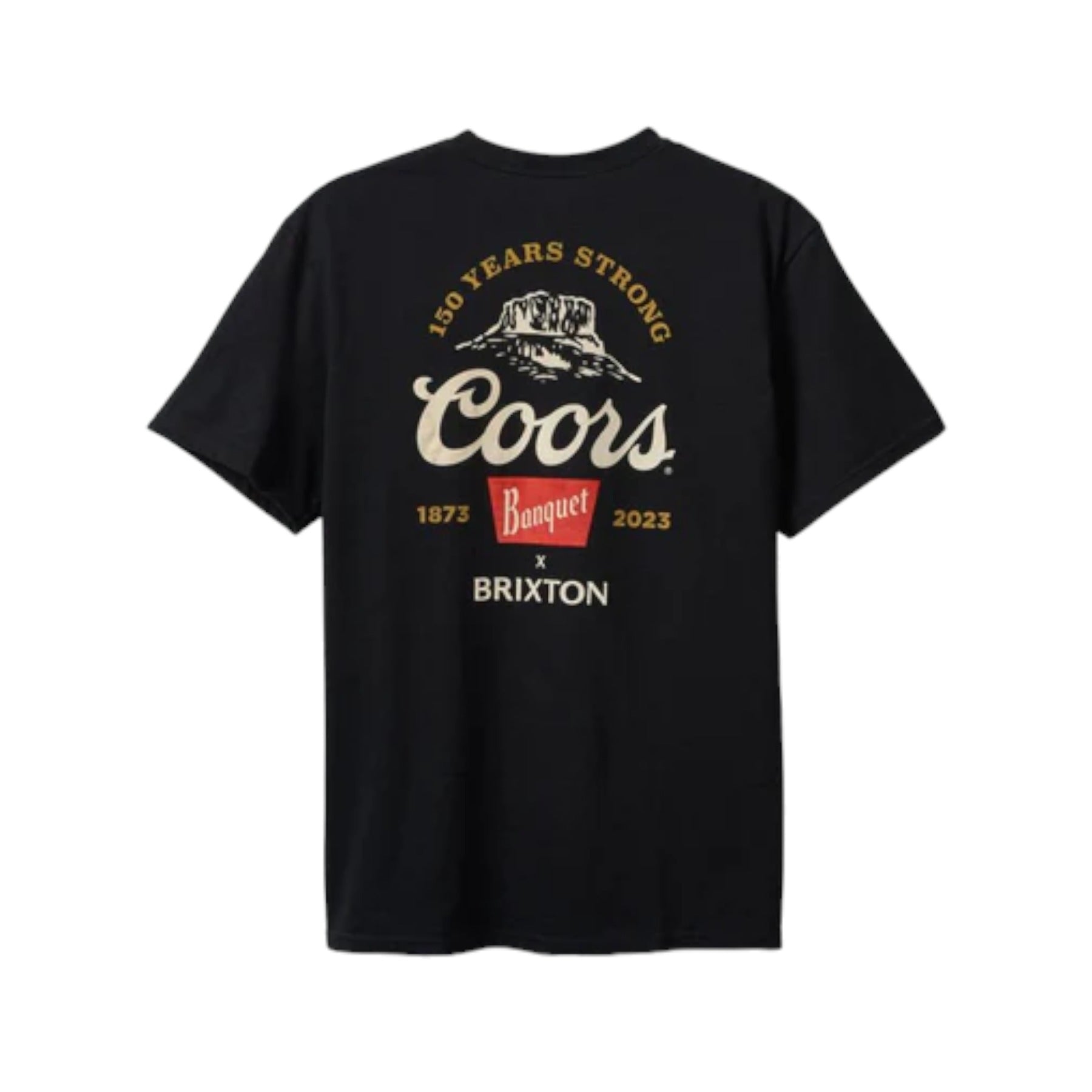 Brixton Coors 150 Arch S/S Standard T-Shirt - Black