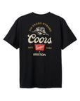 Brixton Coors 150 Arch S/S Standard T-Shirt - Black
