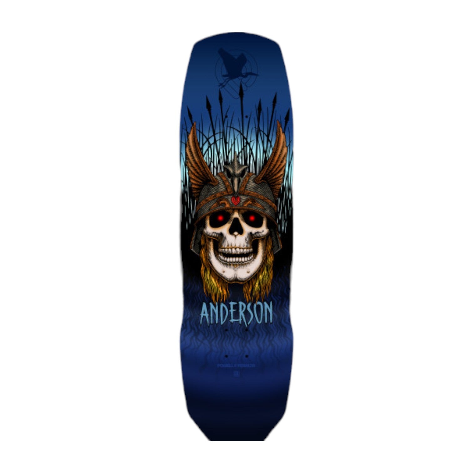 Powell Peralta Andy Anderson Heron Blue Skateboard Deck