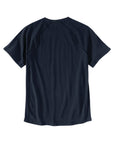 Carhartt Force® Relaxed Fit Midweight Short Sleeve Pocket T-Shirt - Navy