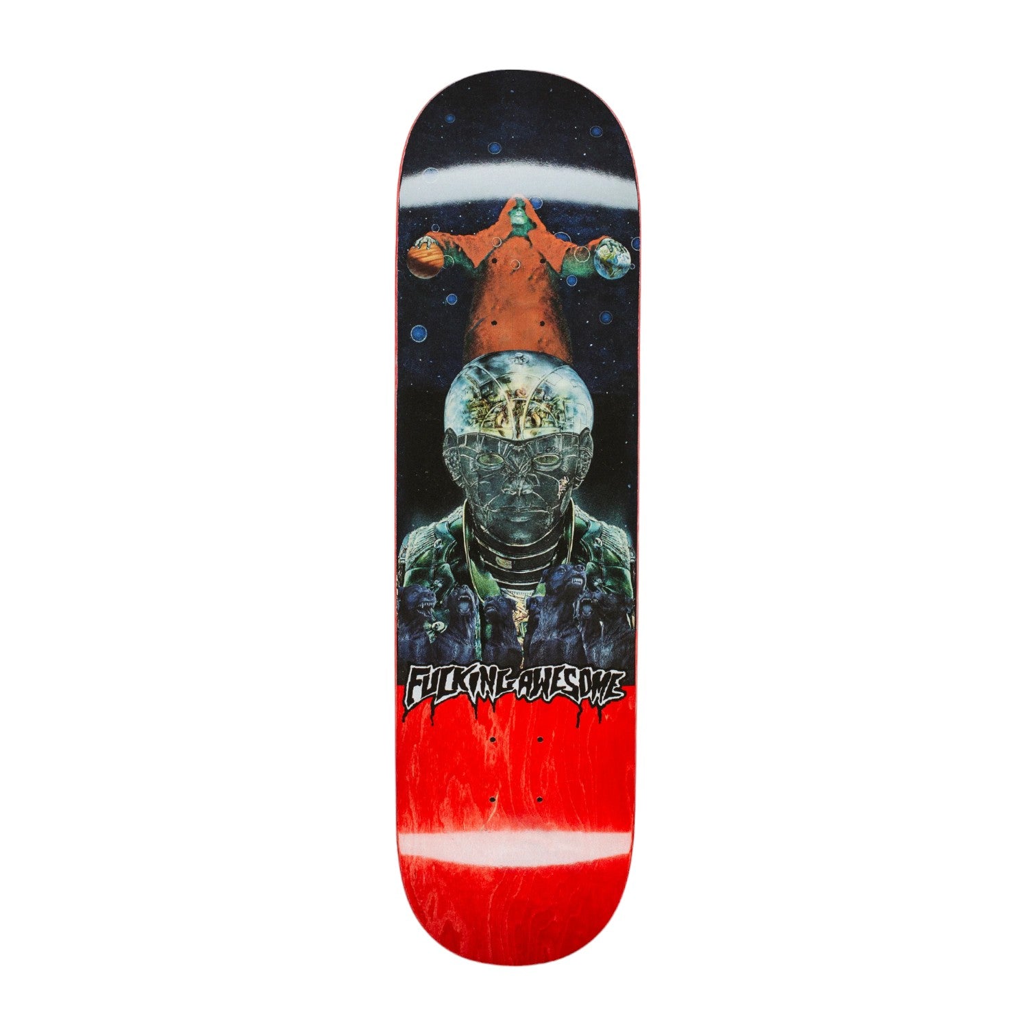 Fucking Awesome Kevin Bradley K9 Galaxy Skateboard Deck