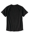 Carhartt Force® Relaxed Fit Midweight Short Sleeve Pocket T-Shirt - Black
