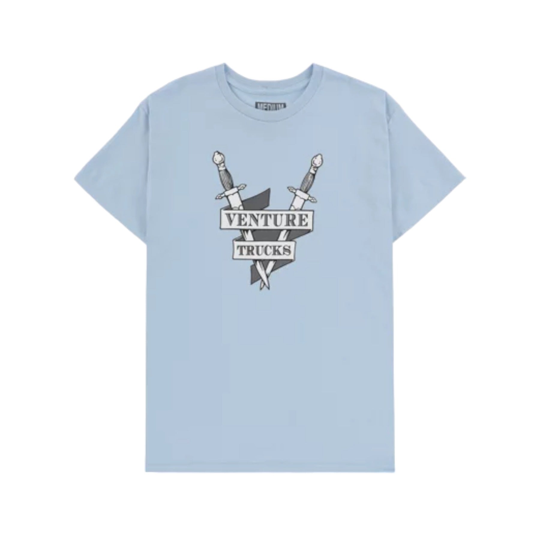 Venture Crest S/S T-shirt - Light Blue