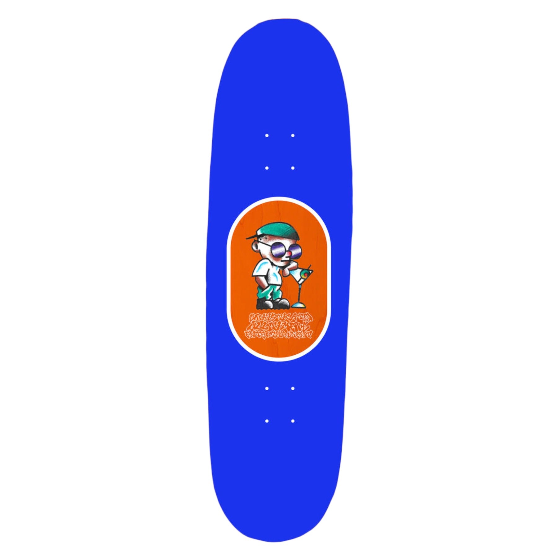 Alltimers x Bronze56K Sophisticated Cruiser Skateboard Deck - 8.5&quot;