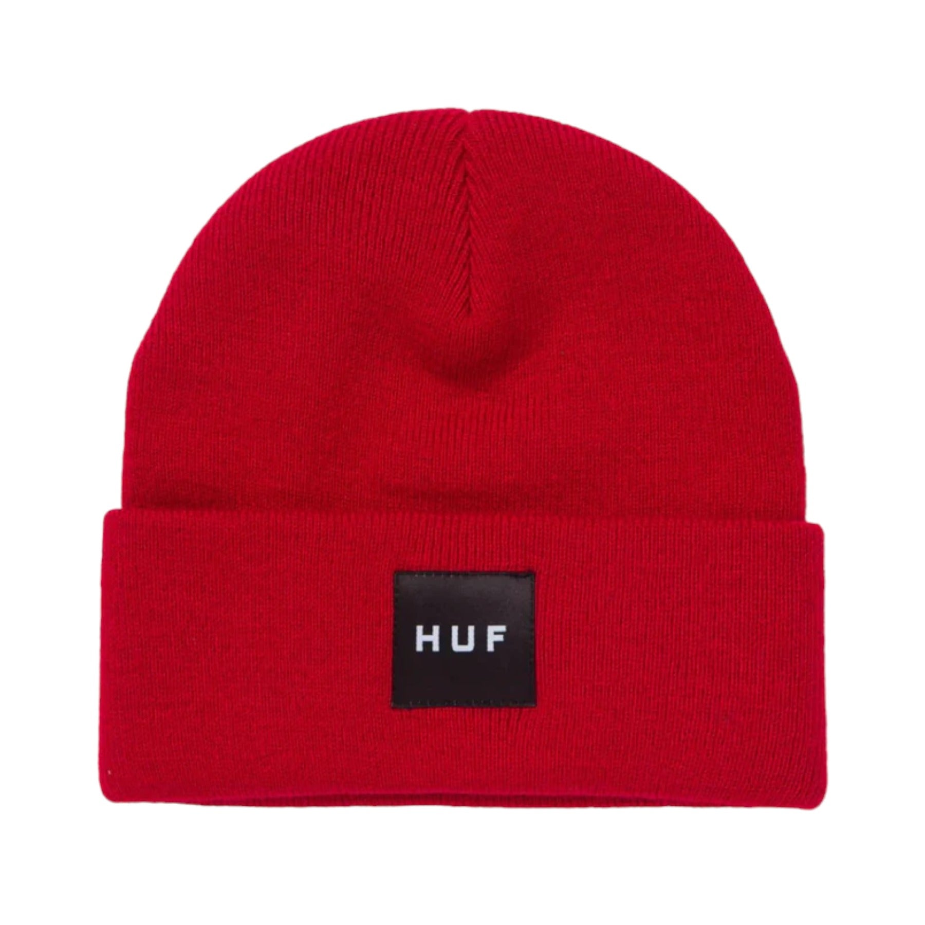 HUF Essentials Box Logo Beanie - Red