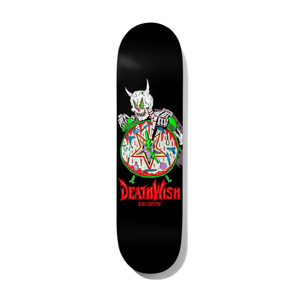 Deathwish Davidson Nightmare City Skate Deck - 8.25