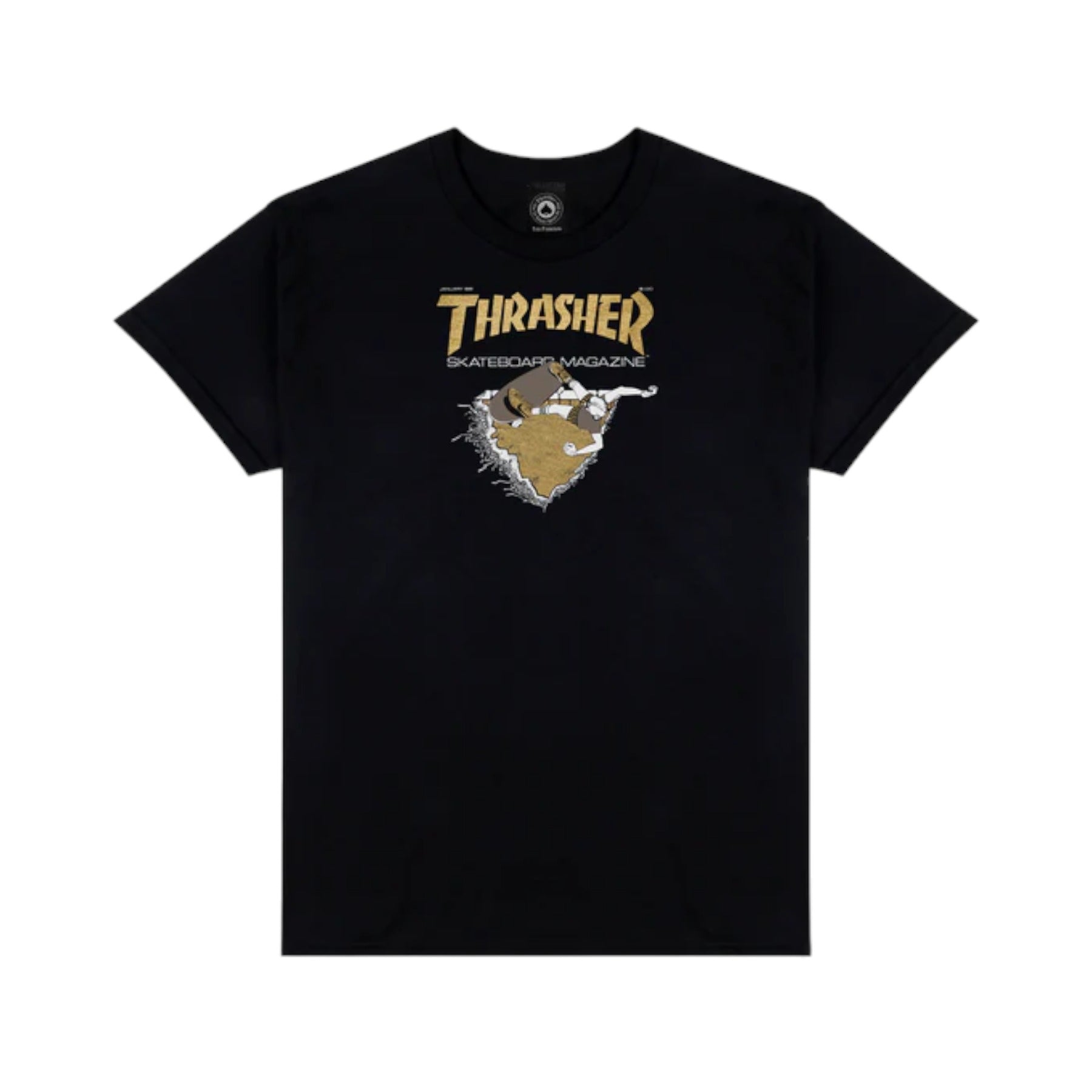 Thrasher First Cover S/S Tee - Black