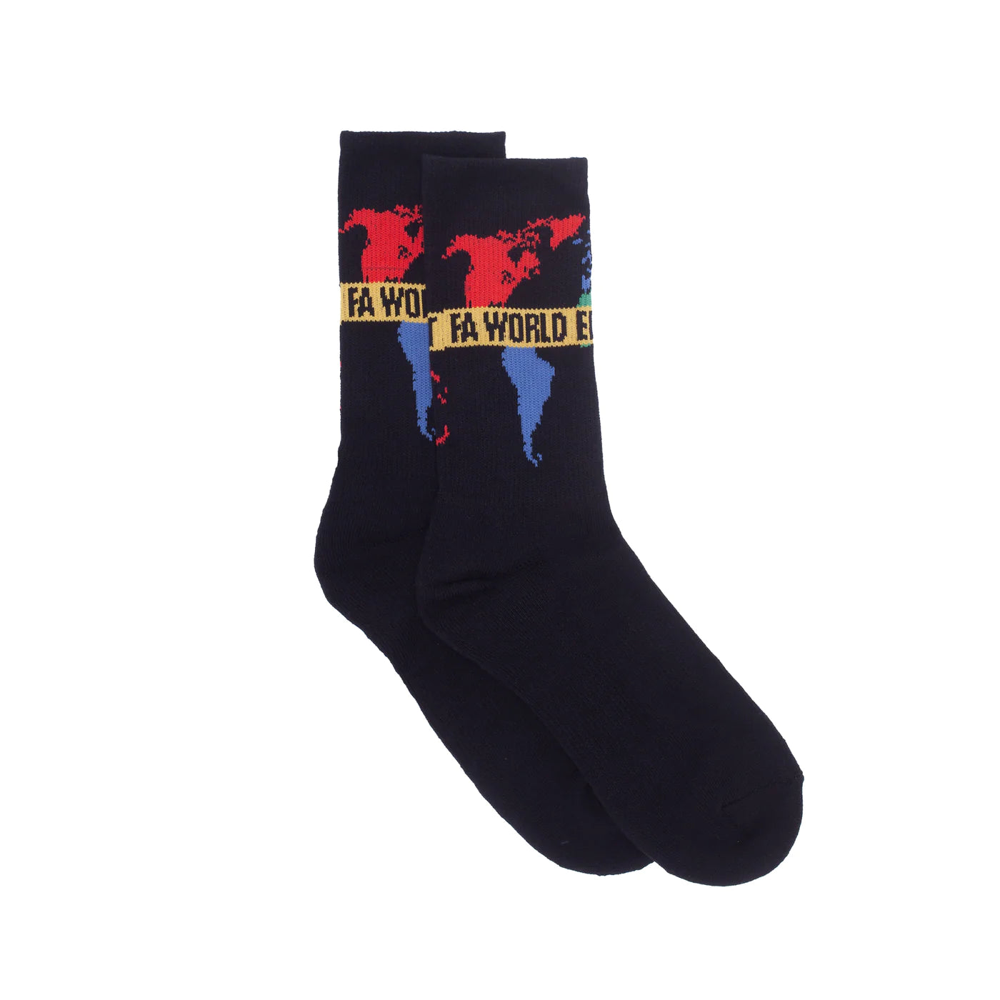 Fucking Awesome FA World Sock - Black