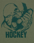 Hockey Please Hold Tee - Army Green