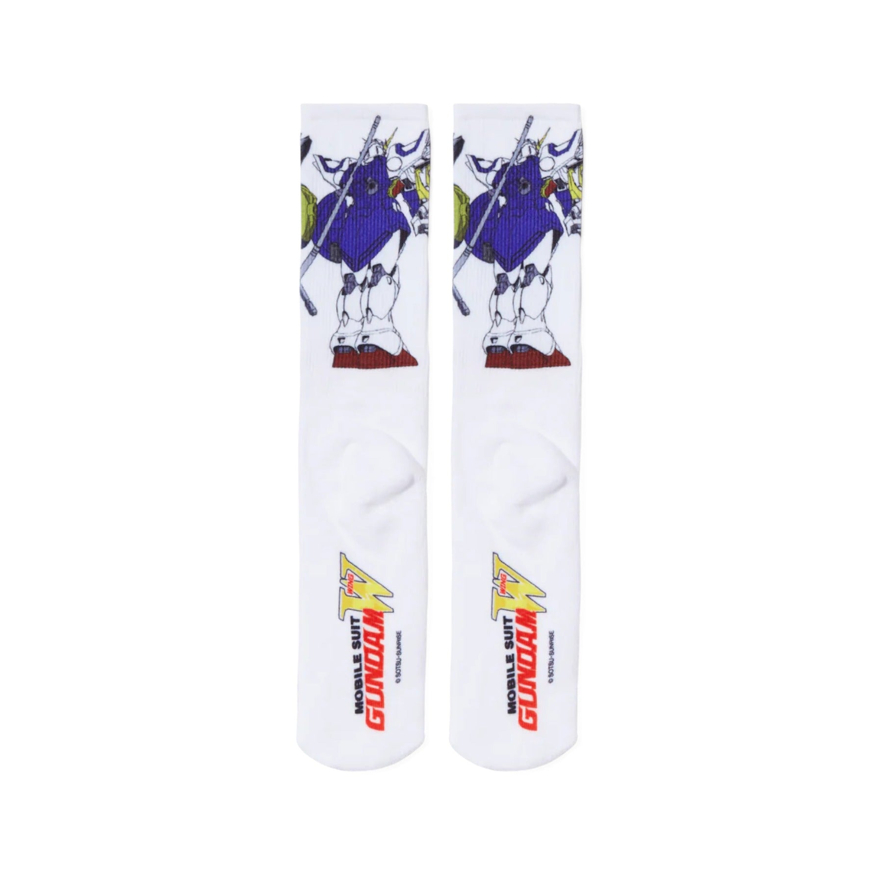 HUF x Gundam Shenlong Gundam Crew Sock - White