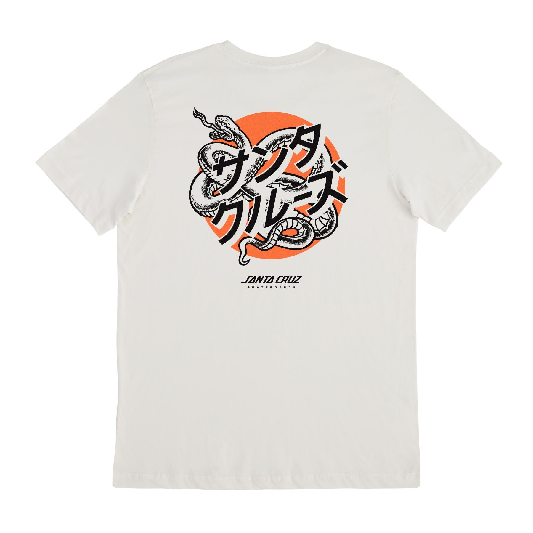 Santa Cruz Serpent Japanese Dot S/S T-Shirt - White