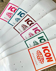 Icon Box Logo Skateboard Deck - 8" | 8.1" | 8.25" | 8.3" | 8.5"