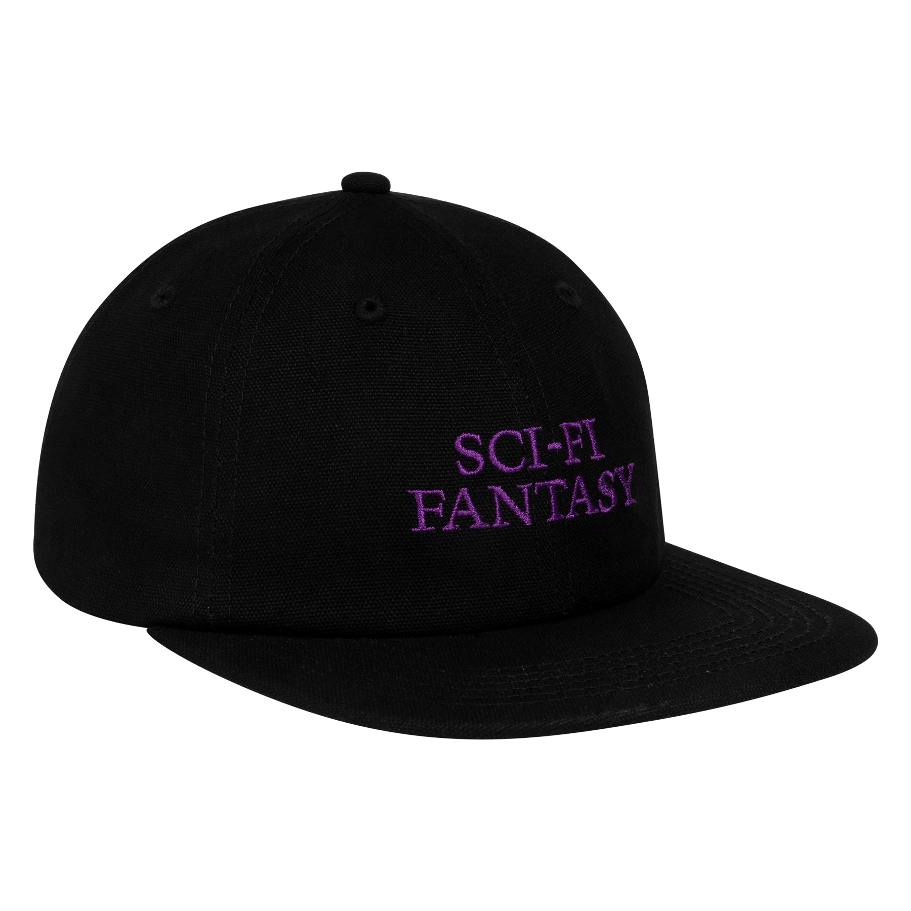 Sci-Fi Fantasy Logo Hat - Black/Purple