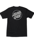 Santa Cruz Opus Dot S/S T-Shirt - Black/White