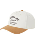 Brixton Stratton Snapback - Off White/Caramel