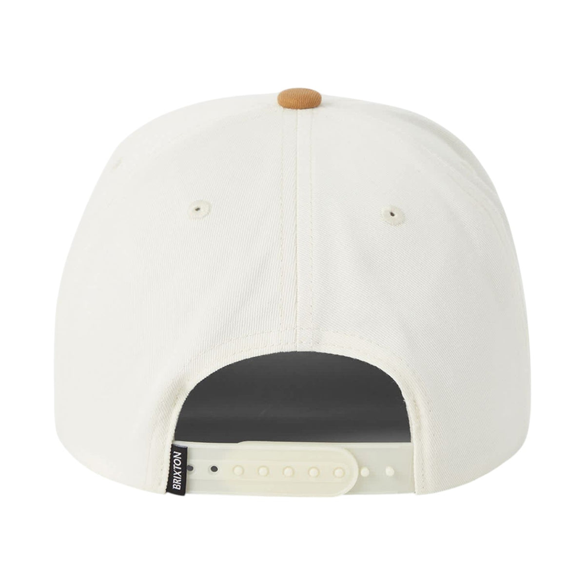 Brixton Stratton Snapback - Off White/Caramel