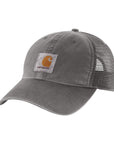 Carhartt Canvas Mesh-Back Cap - Gravel
