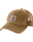 Carhartt Canvas Mesh-Back Cap - Dark Khaki