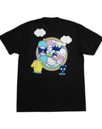 Girl x Hello Kitty Rainbow Circle Tee - Black