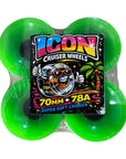 Icon Cruiser 78a 70mm Skateboard Wheels