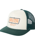 Brixton Caldwell NP HP Trucker Hat - Primal Green/Whitecap