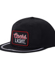 Brixton x Coors Light Gear HP Snapback - Black